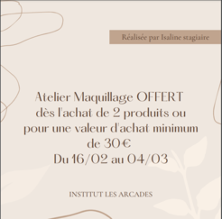 Atelier maquillage